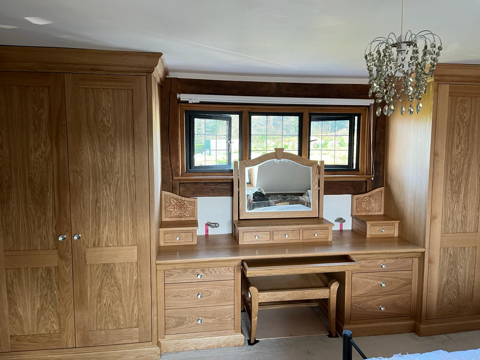 Handcrafted timber windows